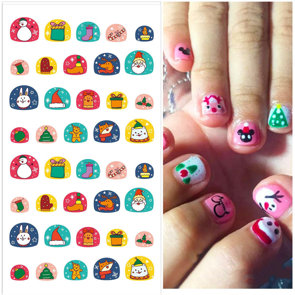 IDDFEVE Uñas con diseños mini divertidos para uñas naturales o artificiales