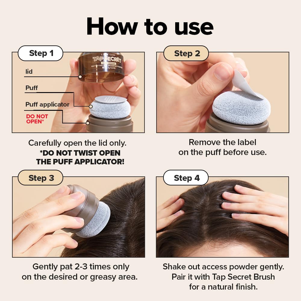 I DEW CARE Tap Secret brillo natural en cabello castaño tras uso