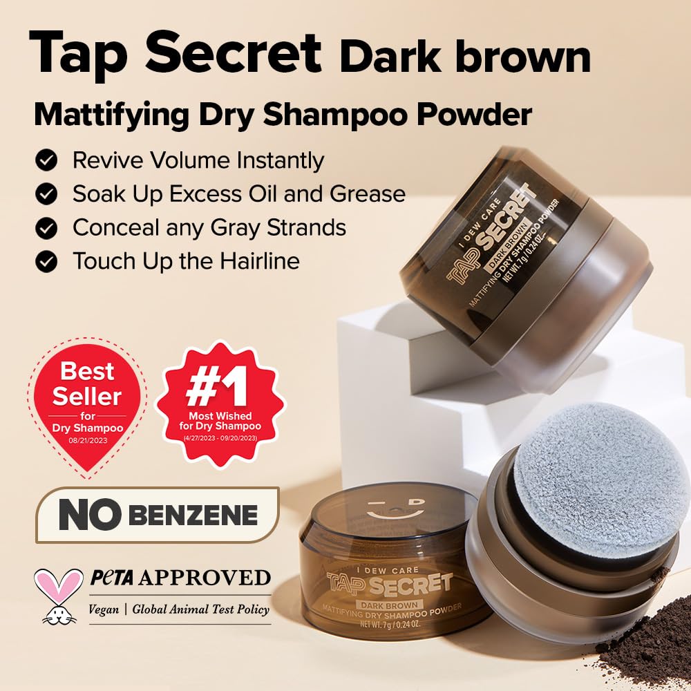 I DEW CARE Tap Secret tubo pequeño 7g marrón para retoques sobre la marcha