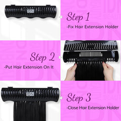 IDN Beauty dientes de alta seguridad para evitar enredos.