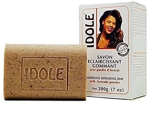 Idole Jabón exfoliante, ingredientes de aguacate, promueve limpieza profunda y piel más suave.