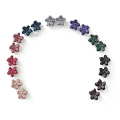 IFfree garras mini para cabello, variedad de colores, fácil de usar en peinados diarios.
