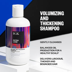 IGK Extra Love tapa facilita dosificación precisa para cada lavado
