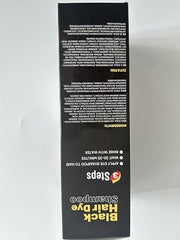 Cabello canoso cubierto con IIIMEIDU, tono oscuro natural.