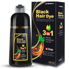 IIIMEIDU MEIDU champú-tinte 3 en 1 cubre canas en casa