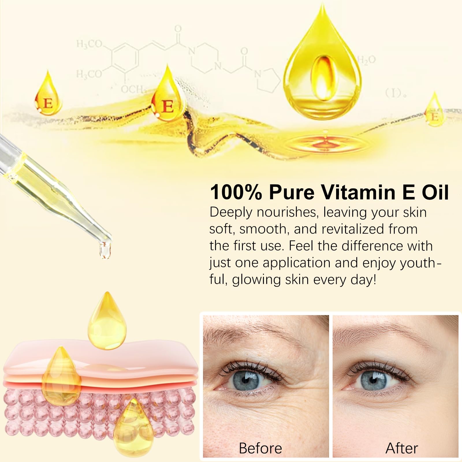 IKZEE Vitamina E: empaque compacto para cuidado de la piel