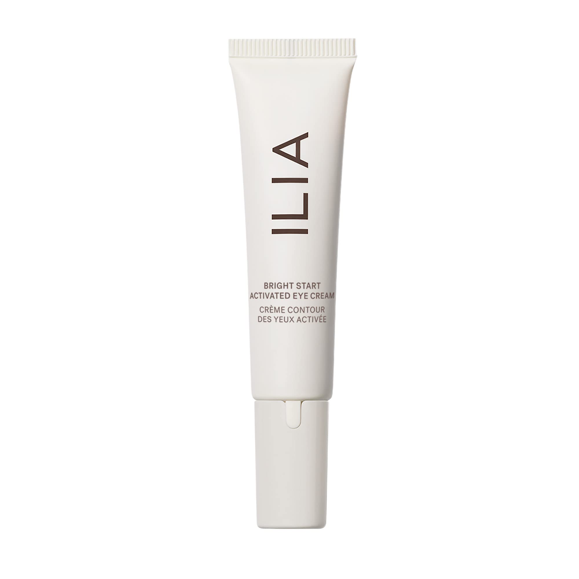 Aplicación de ILIA Bright Start en ojos para despertar la mirada