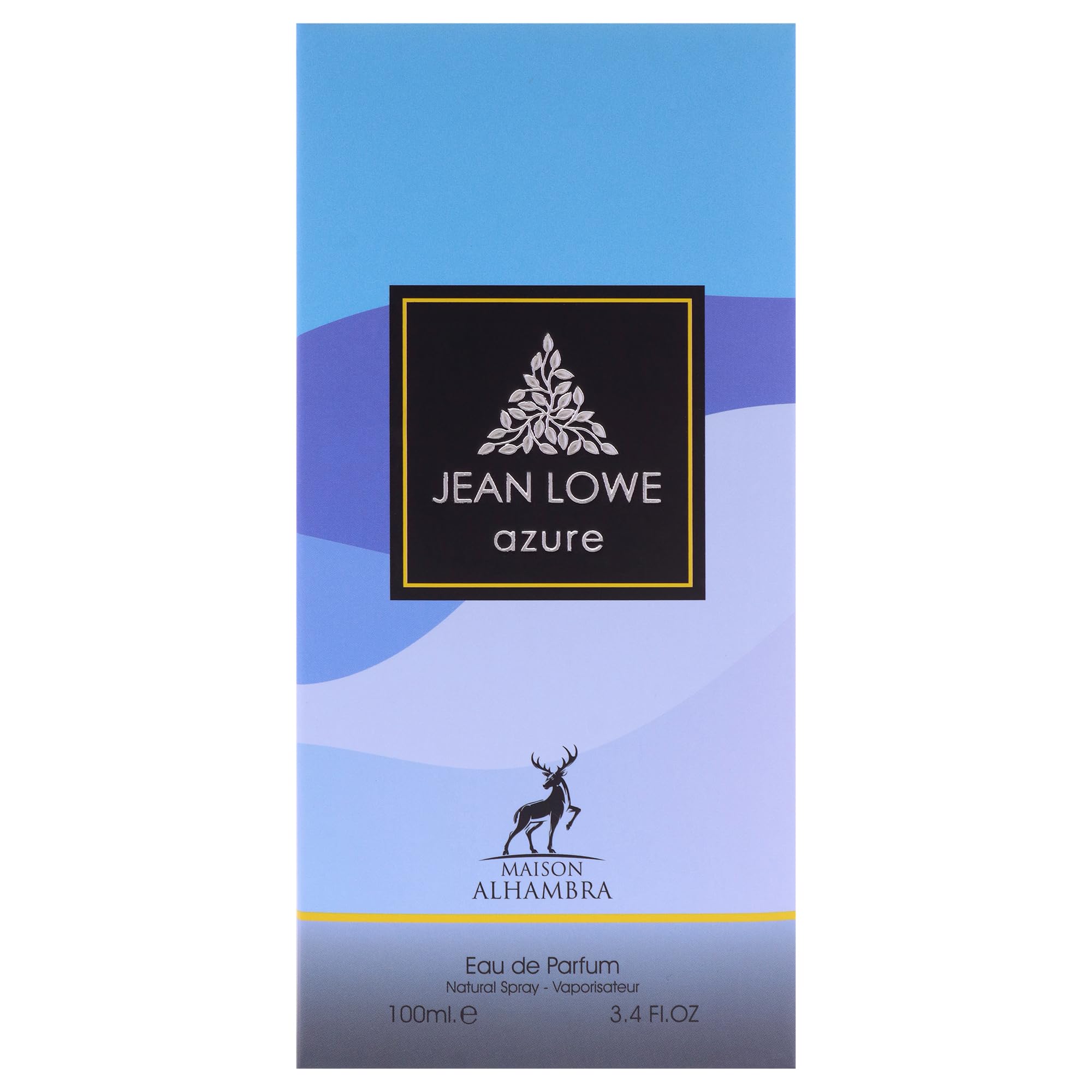 Jean Lowe - Azure de Maison Alhambra | Perfume unisex de 3,4 onzas (EDP)