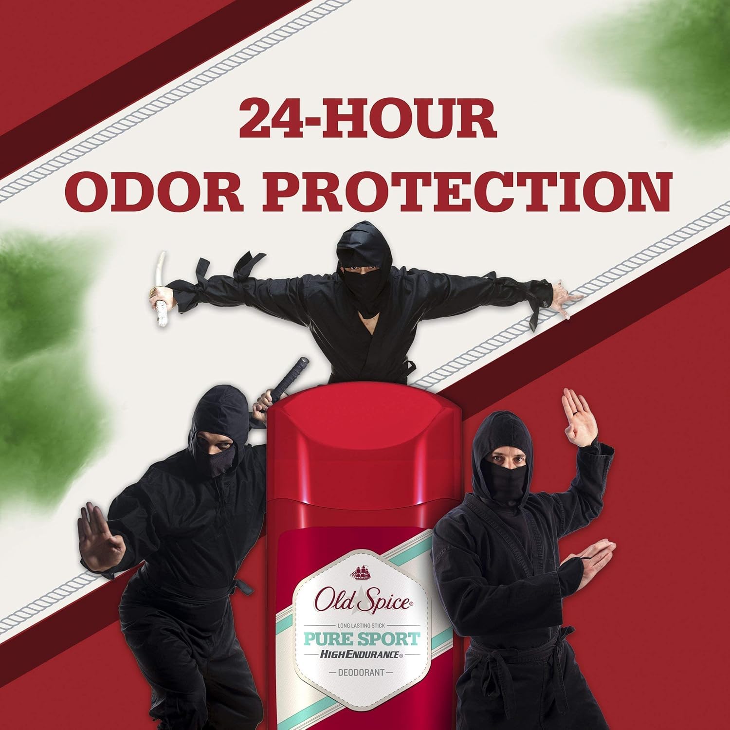 Desodorante Old Spice High Endurance para Hombres – Pure Sport, 6 x 85 g