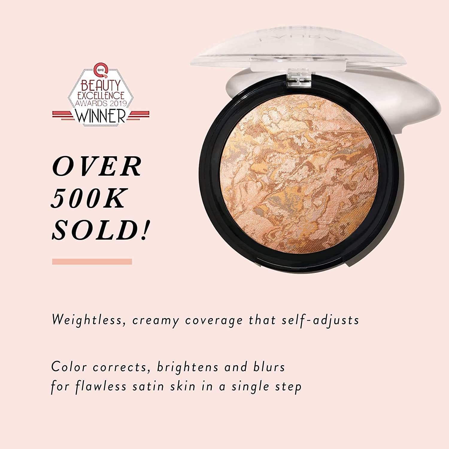 LAURA GELLER NEW YORK Base Iluminadora Baked Balance-N-Glow – Medio, Cobertura Construible, Acabado Satinado