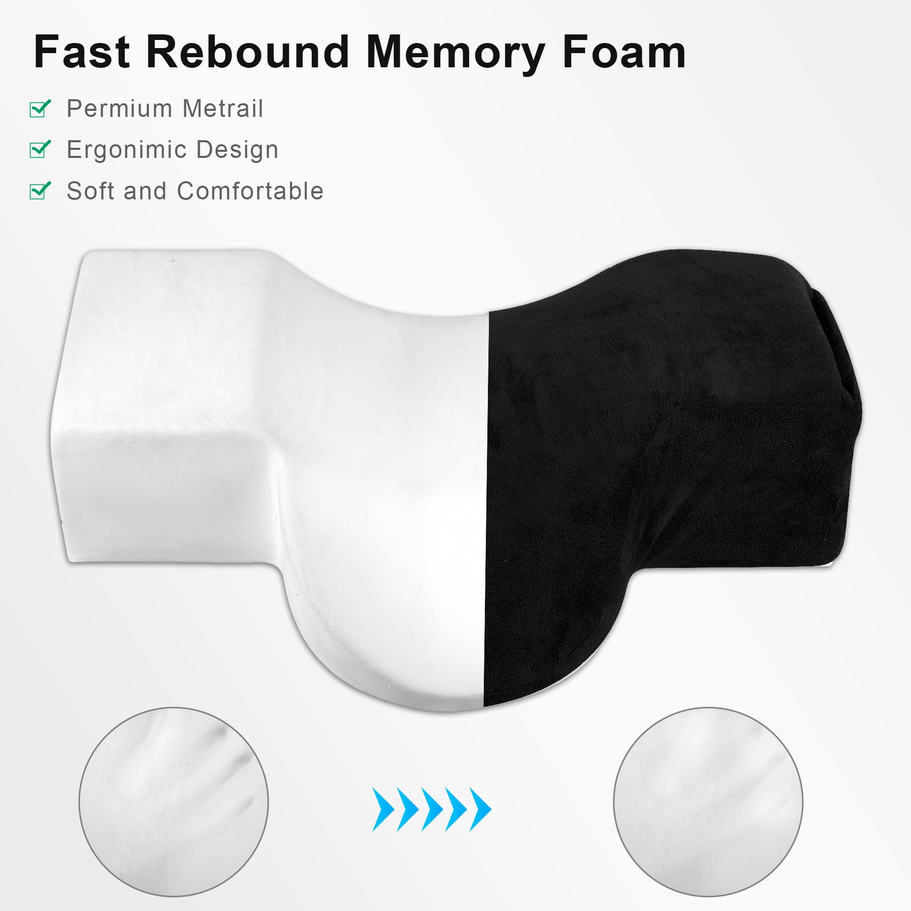 IMENE Lash Pillow funda de terciopelo lavable para mayor durabilidad y limpieza