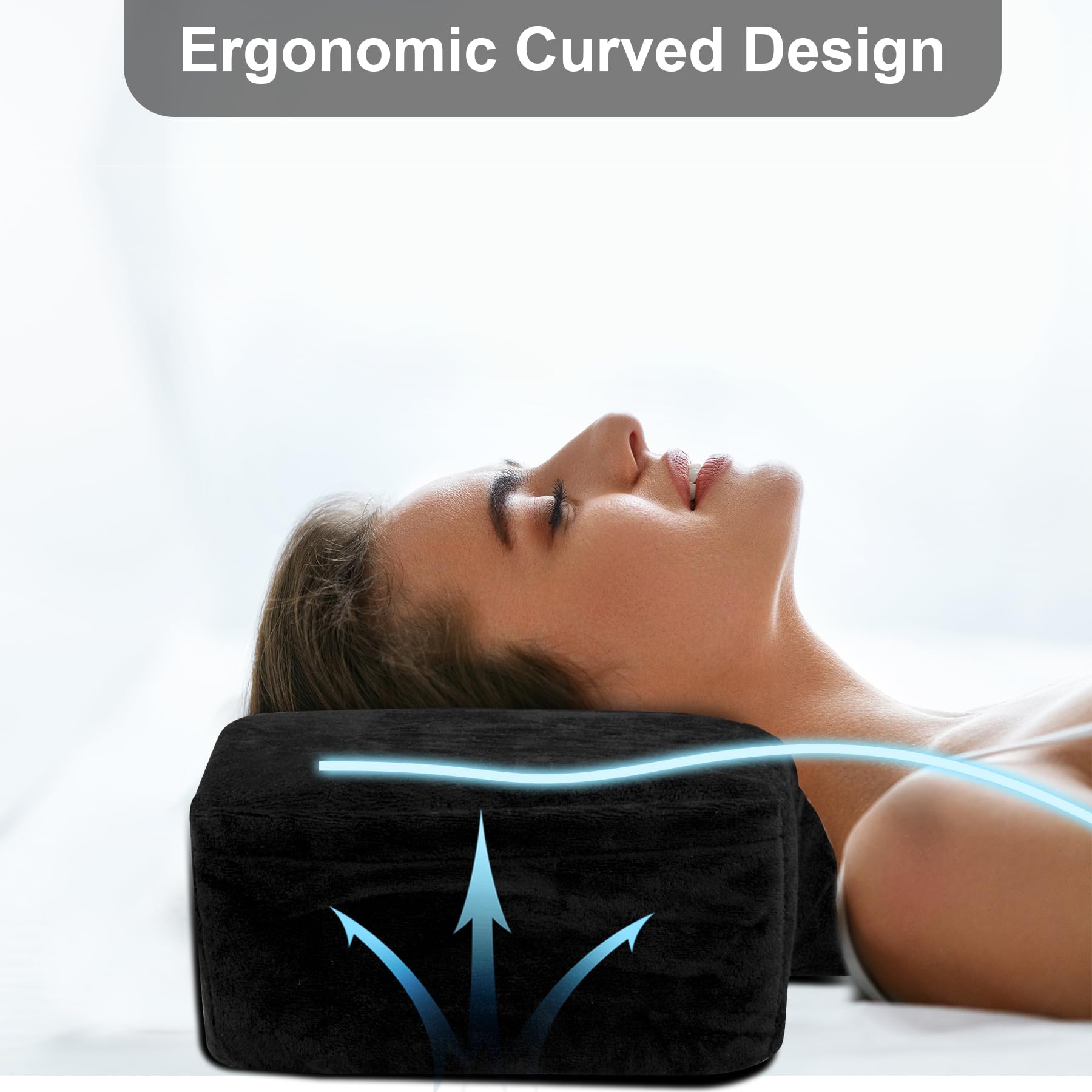 IMENE Lash Pillow ofrece soporte dorsal para mayor comodidad durante el procedimiento