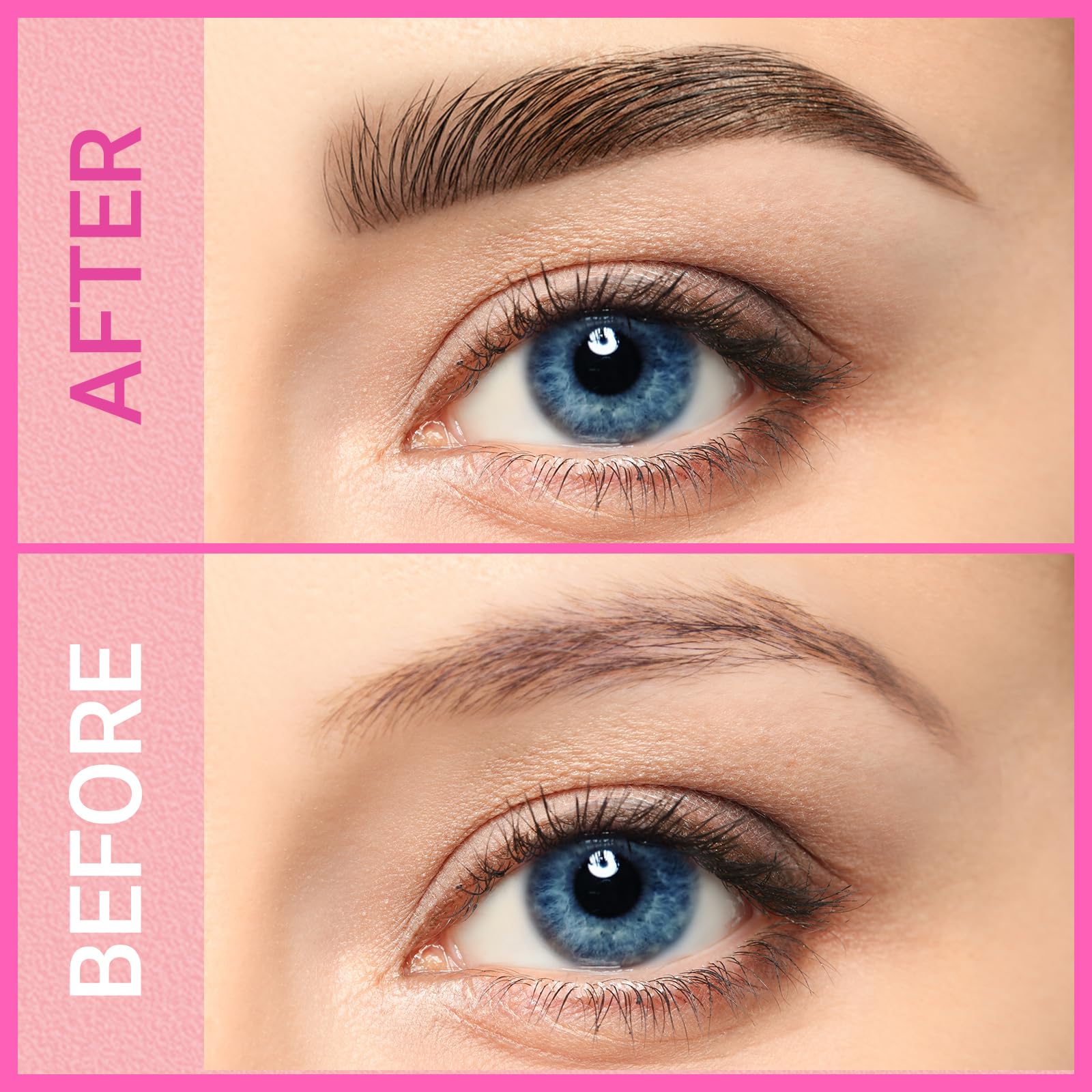 iMethod Cepillo de cejas spoolie integrado para modelar cejas.