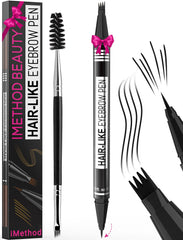 iMethod Cejas lapiz 4 puntas para trazos naturales y relleno suave
