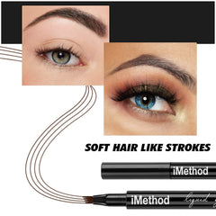 iMethod fórmula resistente al agua para un look duradero sin manchas.