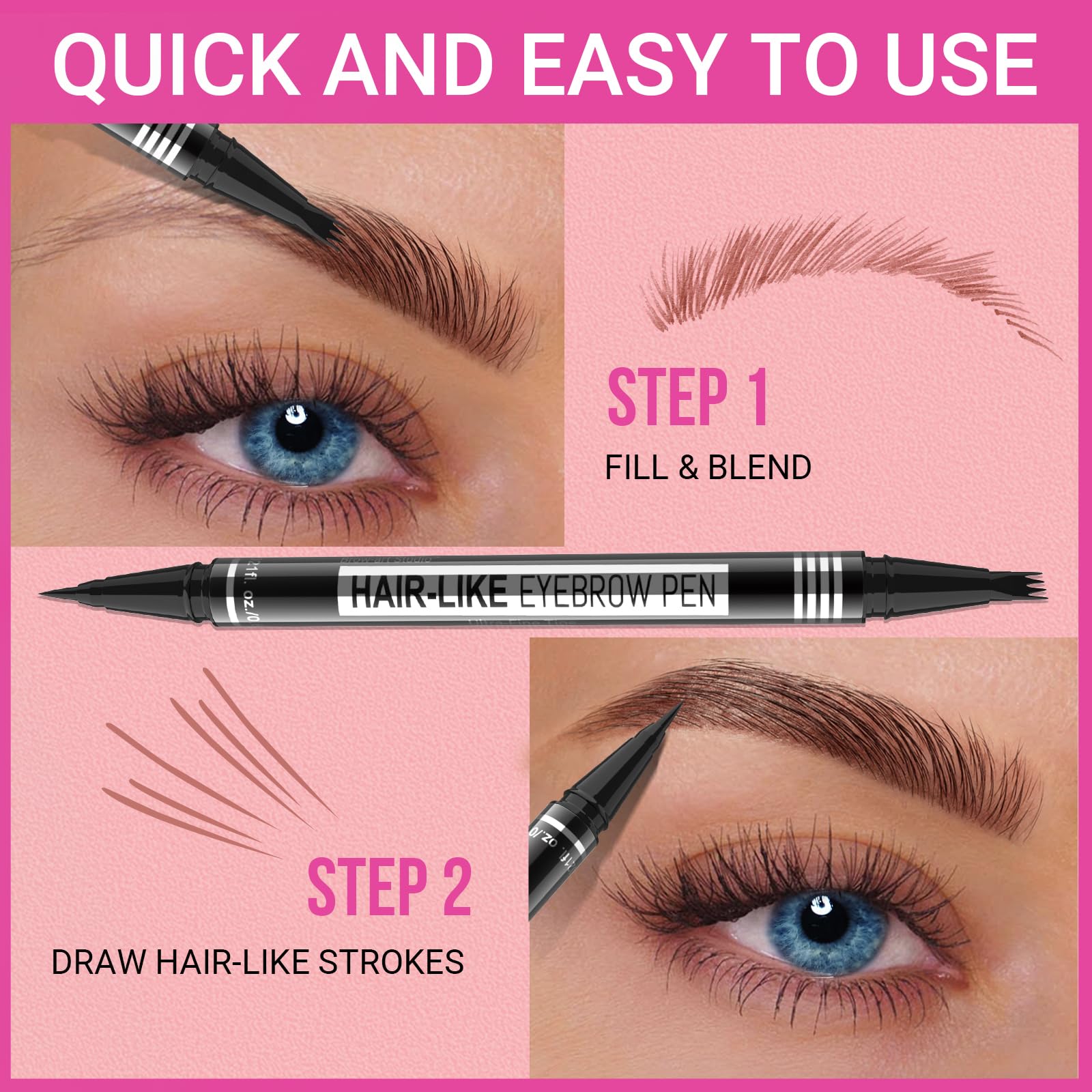 iMethod Cejas tono natural que se adapta a tonos de piel