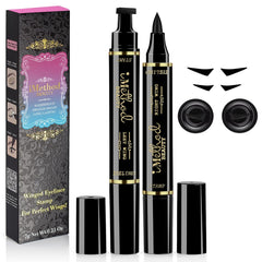 iMethod winged eyeliner stamp left wing for quick, symmetrical cat-eye.