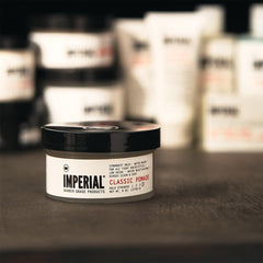 Pomada Imperial Barber Classic textura media para acabado natural