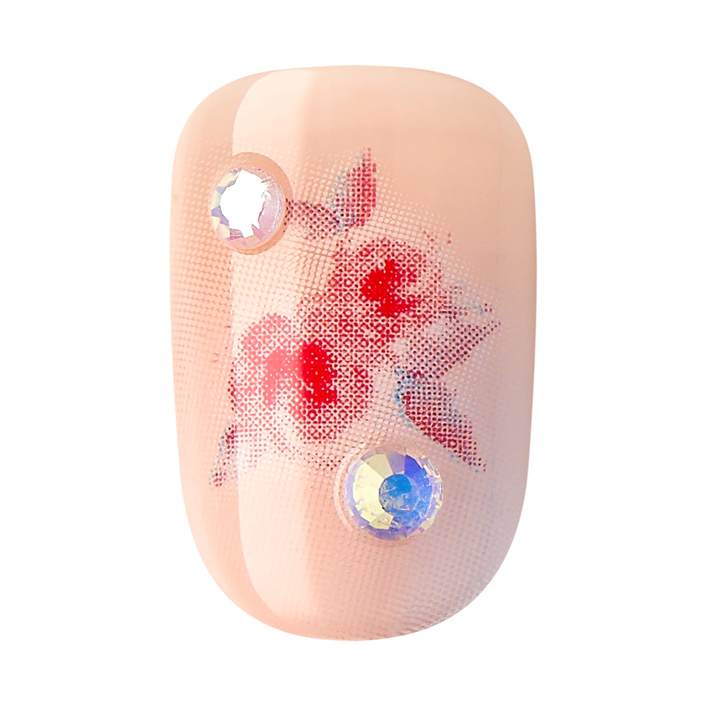 acabado brillante rosado sin necesidad de esmalte