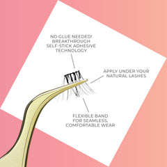 12 conjuntas por estuche de imPRESS Falsies para personalizar tu intensidad.