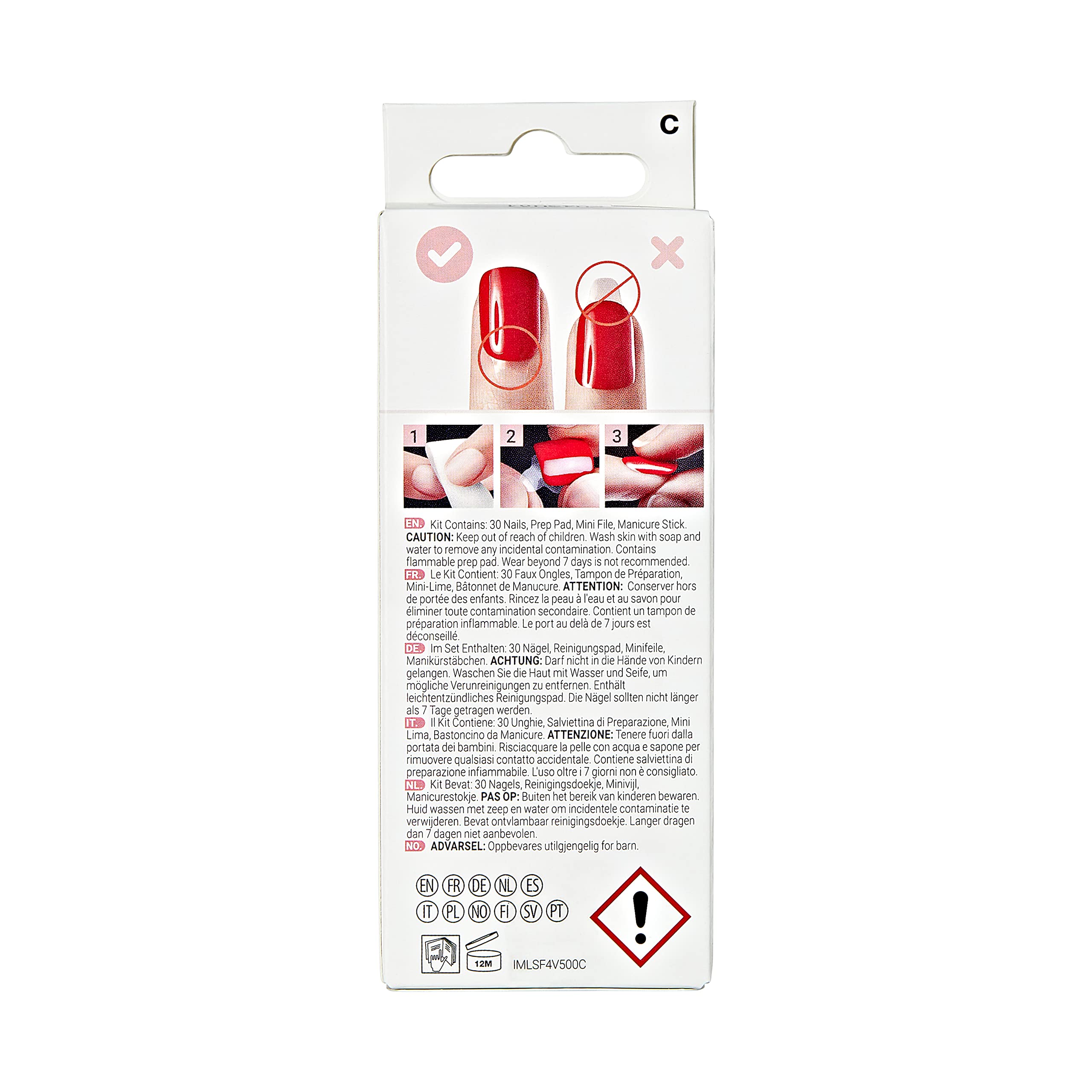 imPRESS Lilac Crush caja-presentacion: edición limitada LoveShackFancy para coleccionistas