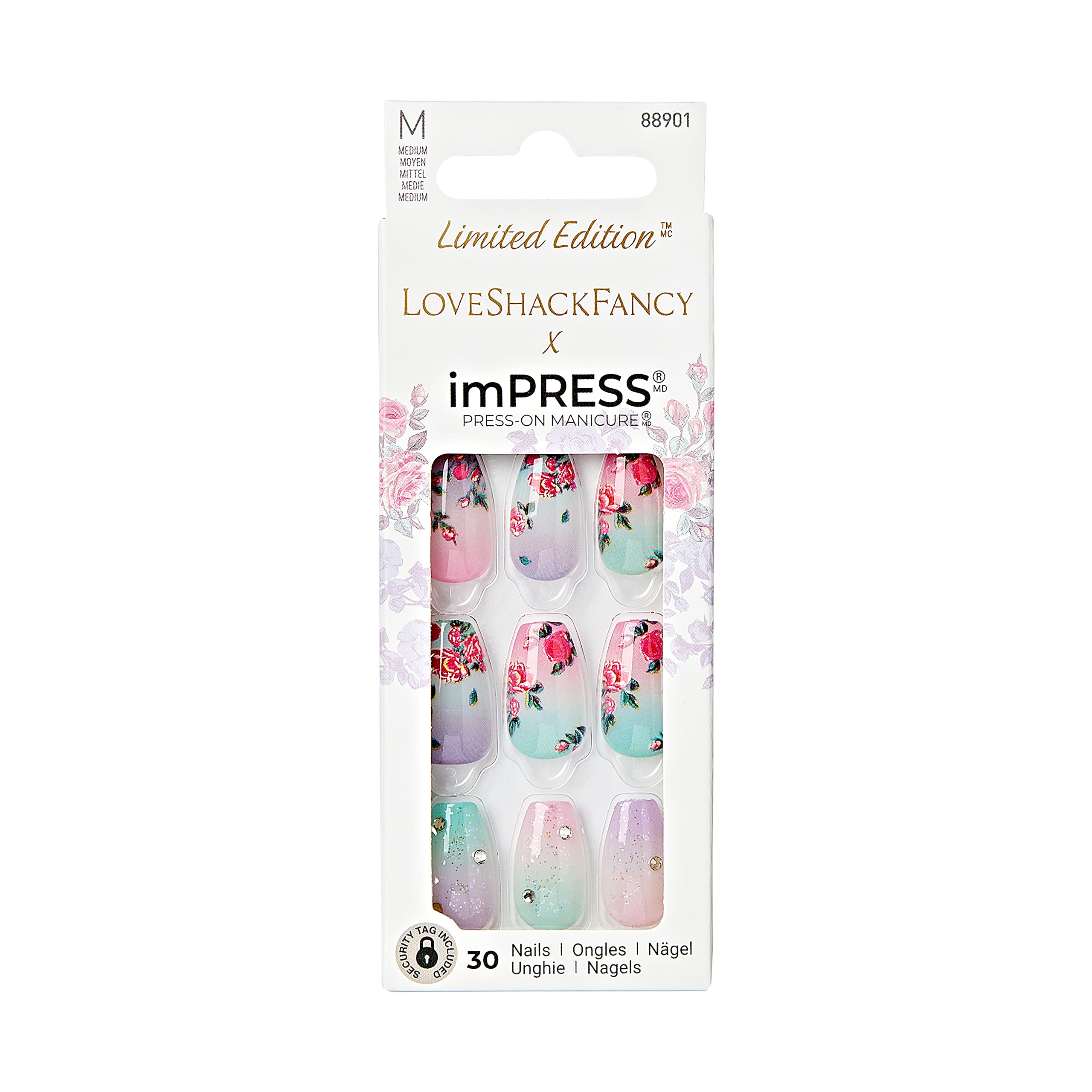 imPRESS Lilac Crush uñas-pack: belleza temporal con acabado lila elegante