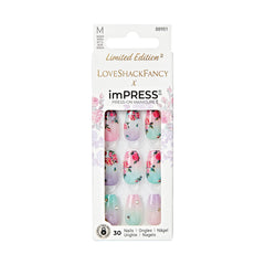 imPRESS Lilac Crush uñas-pack: belleza temporal con acabado lila elegante