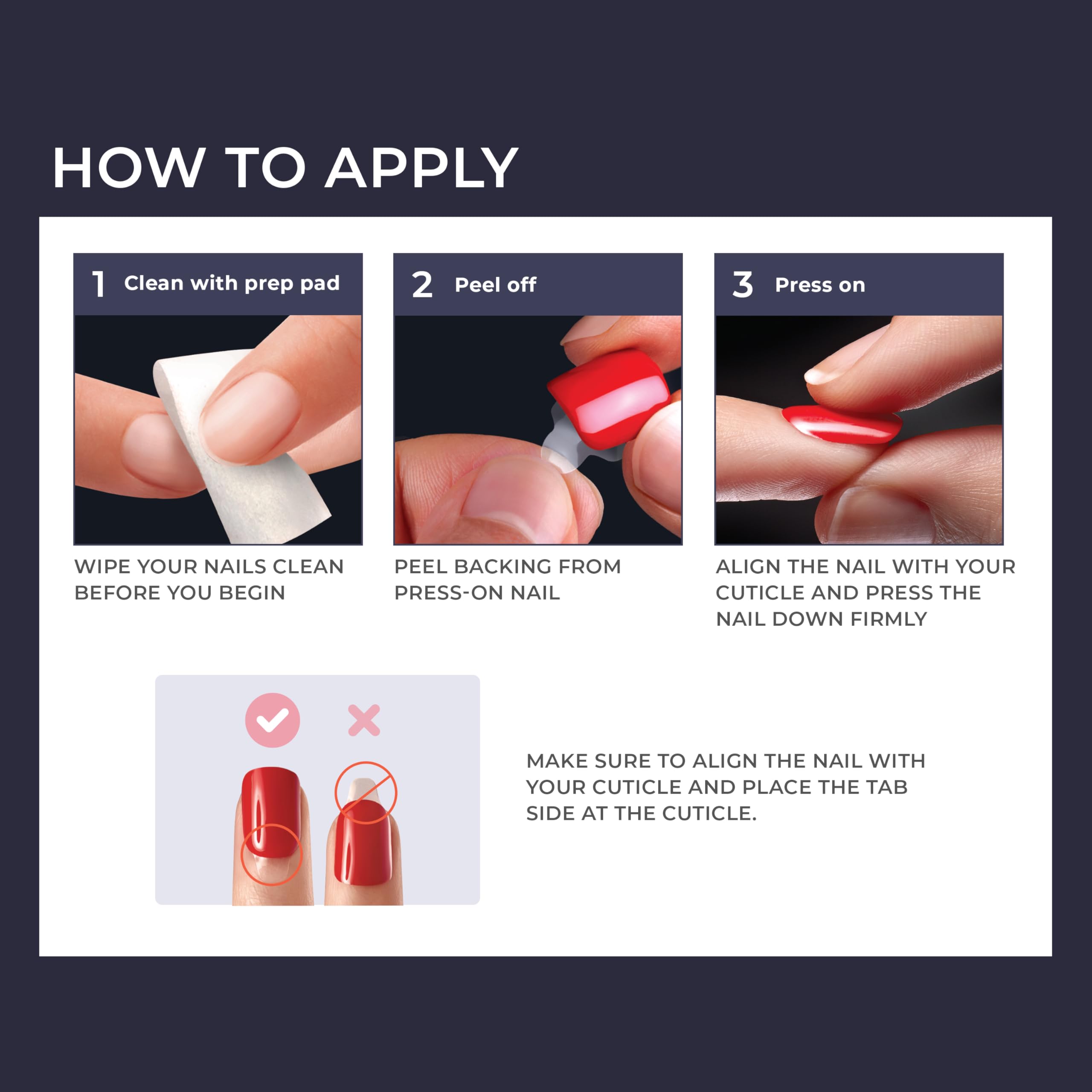 Uñas imPRESS rosa con acabado mate para un look elegante y sin esmalte.