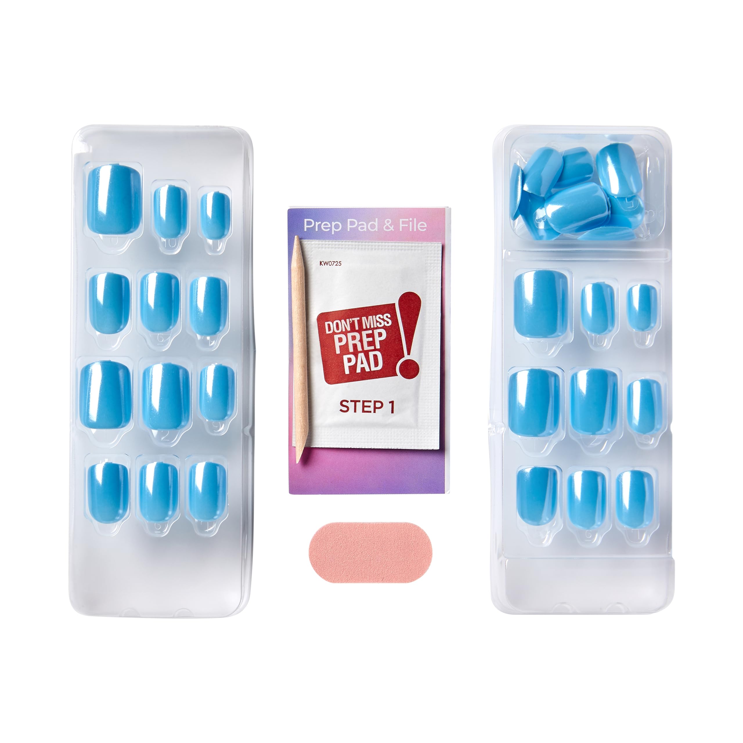 imPRESS manicure stick included to aid precise nail placement.