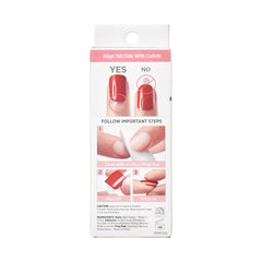 ImPRESS Uñas medio-largo forma ataud Indigo, aspecto natural y duradero.