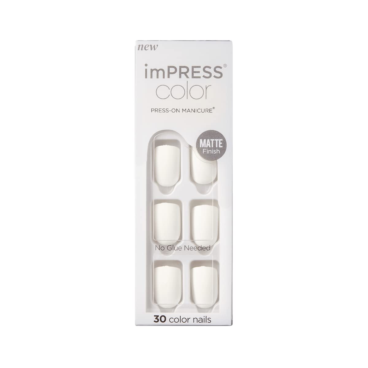 Uñas postizas sin pegamento de imPRESS para aplicación rápida en casa