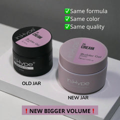 IN.HYPE Hard Builder Gel camufla imperfecciones con tono beige suave