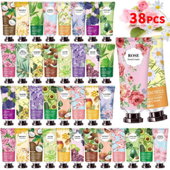 INALIER 38-pack cremas de manos, variedad de aromas para regalo