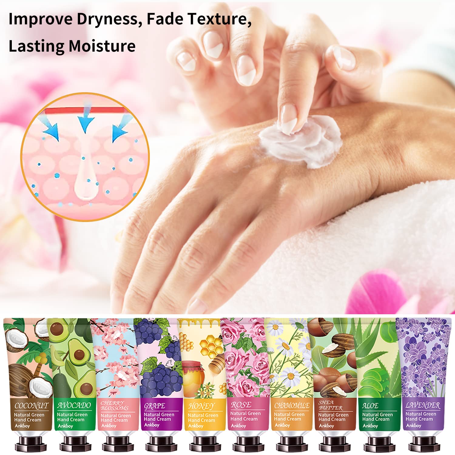 INALIER regalo Navidad cremas manos para mujeres