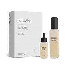 Aplicación del Booster EX de INCELLDERM en rostro para hidratación suave.