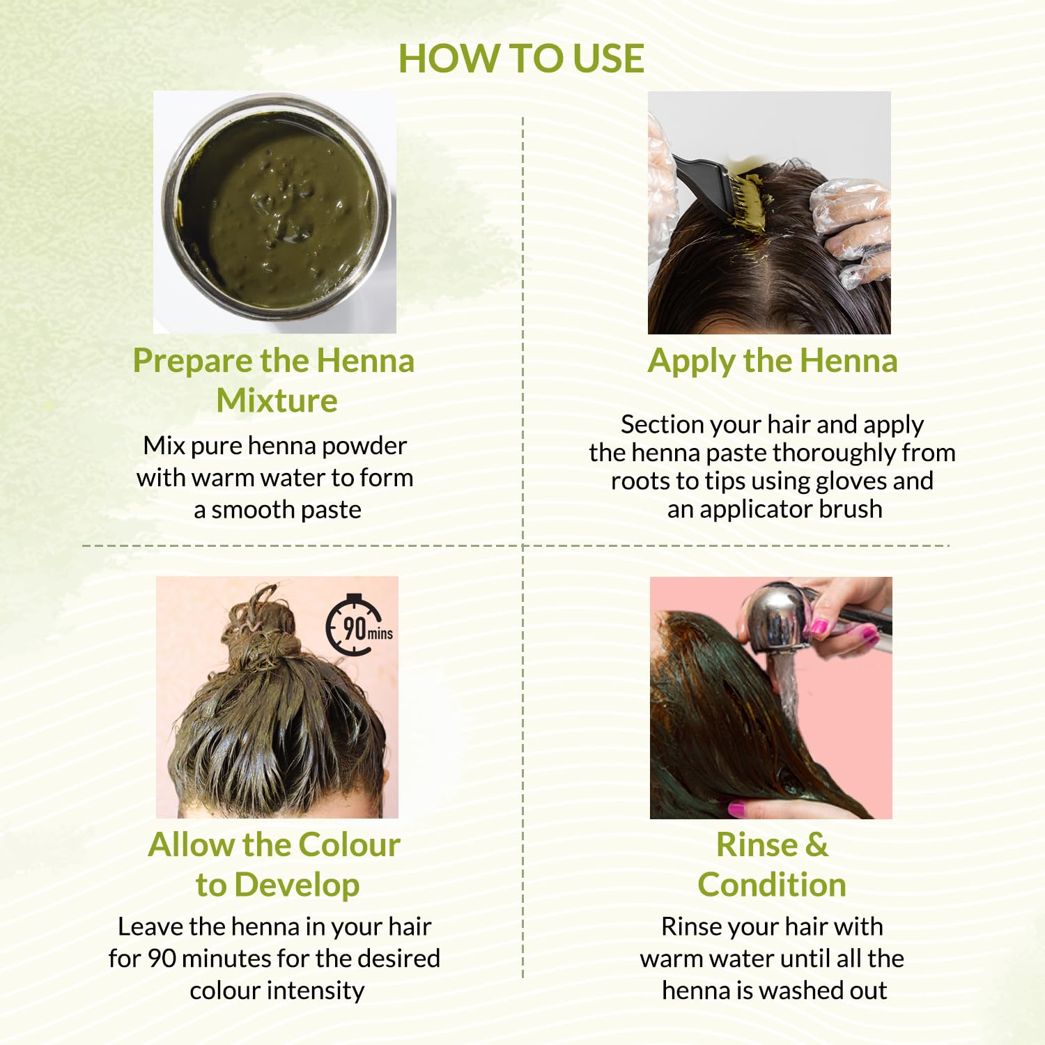 Certificaciones Ecocert, USDA Organic e India Organic de INDUS VALLEY Henna.