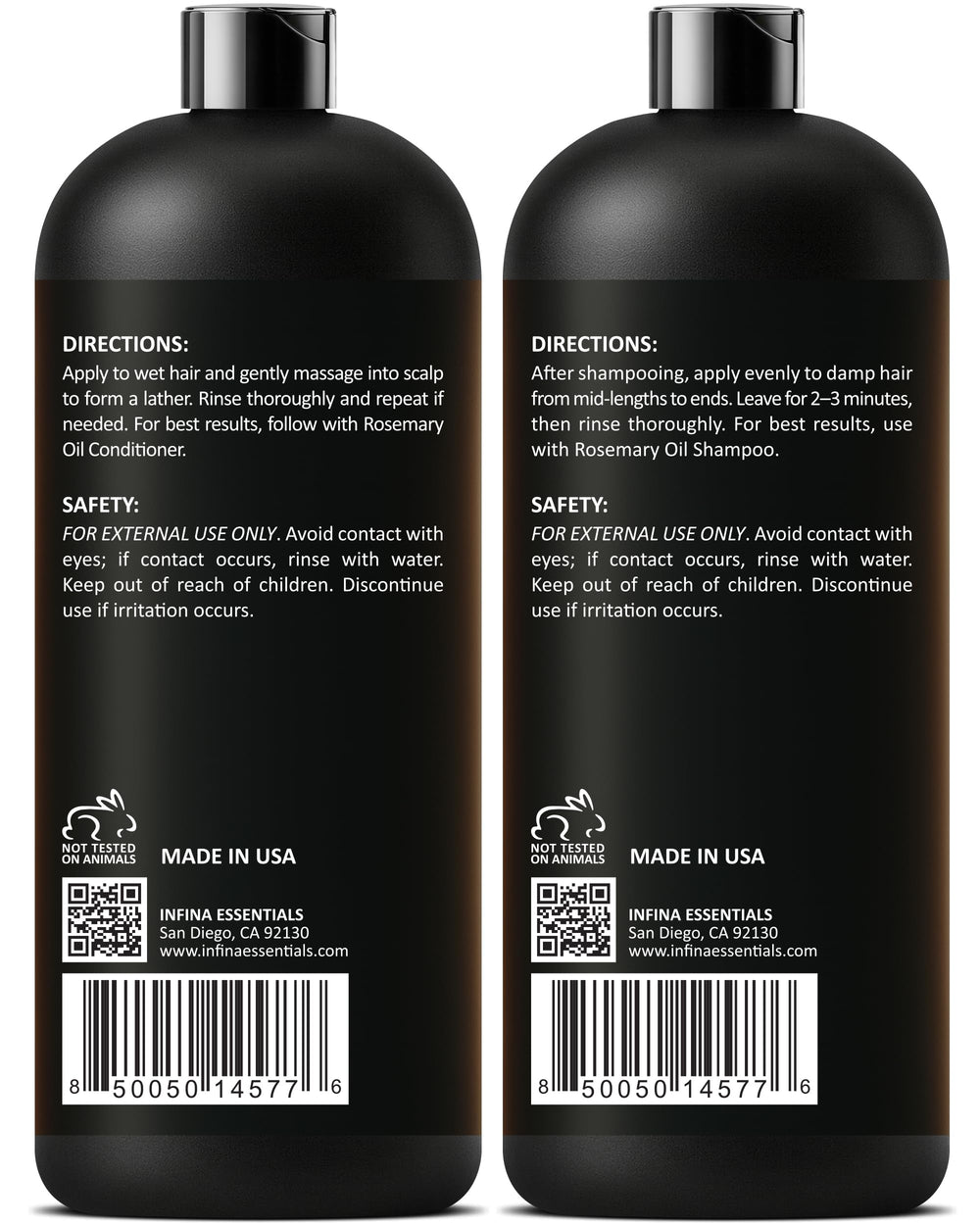INFINA ESSENTIALS envase hecho en Estados Unidos: calidad y confianza