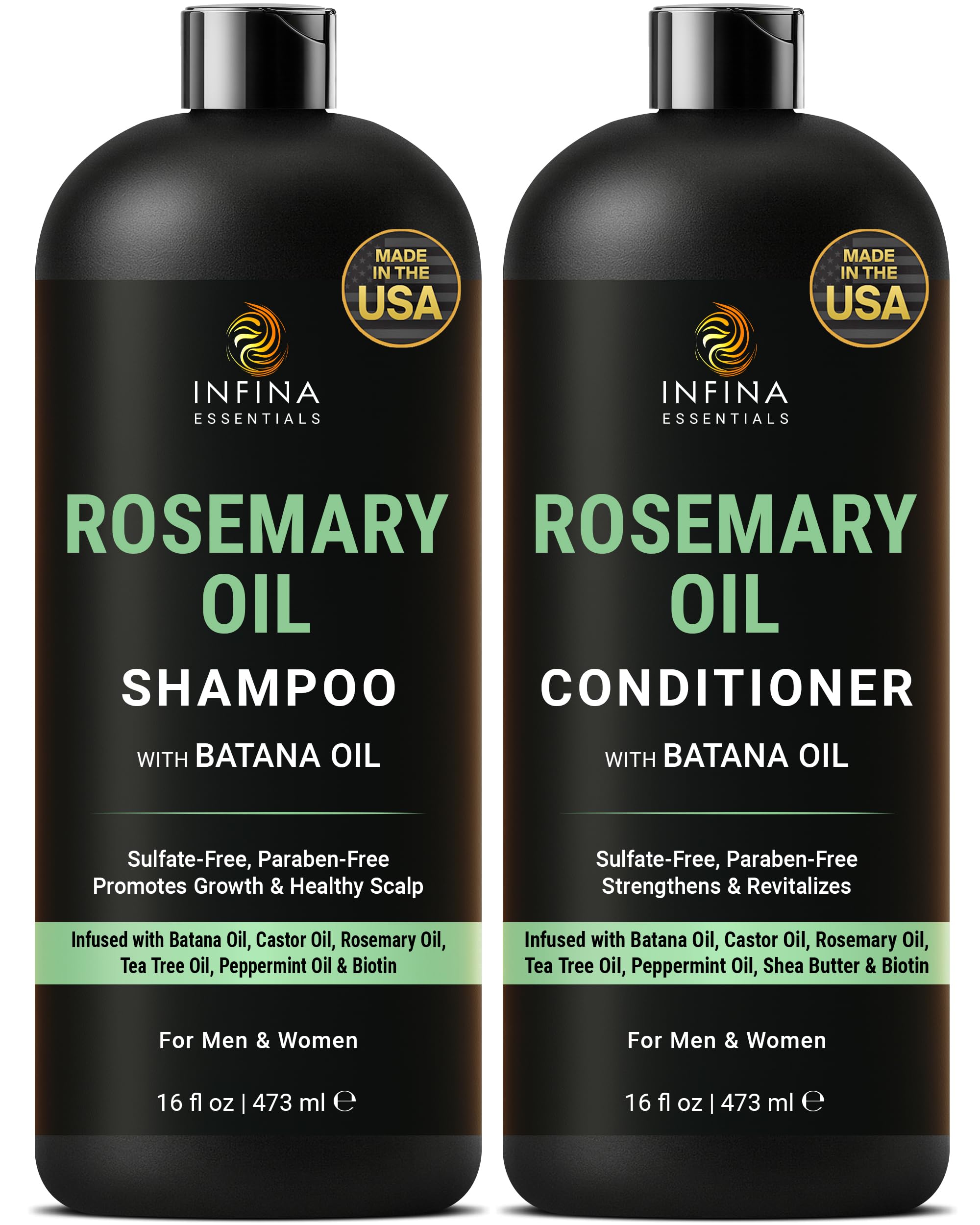 INFINA ESSENTIALS champú romero en botella: revitaliza el cuero cabelludo al ducharse