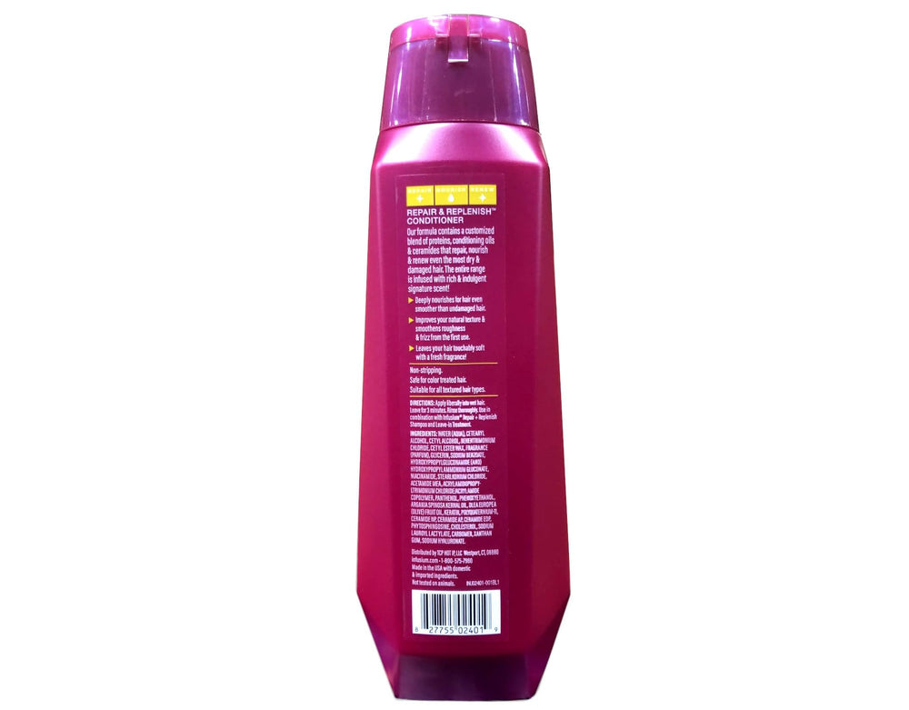 Cabello hidratado y manejable tras el uso del dúo Infusium.
