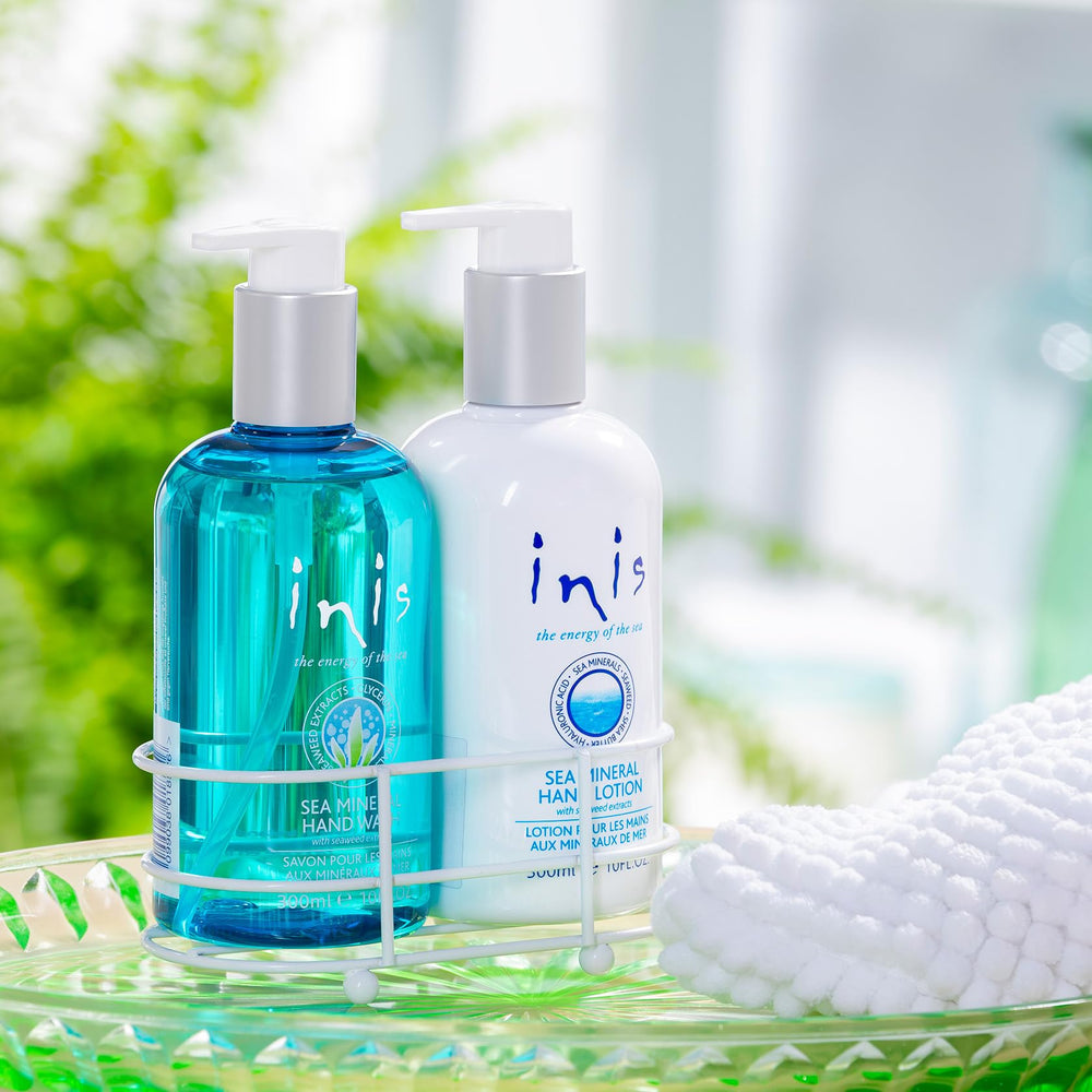 Inis énergie de la mer lotion mains hydratation longue durée.
