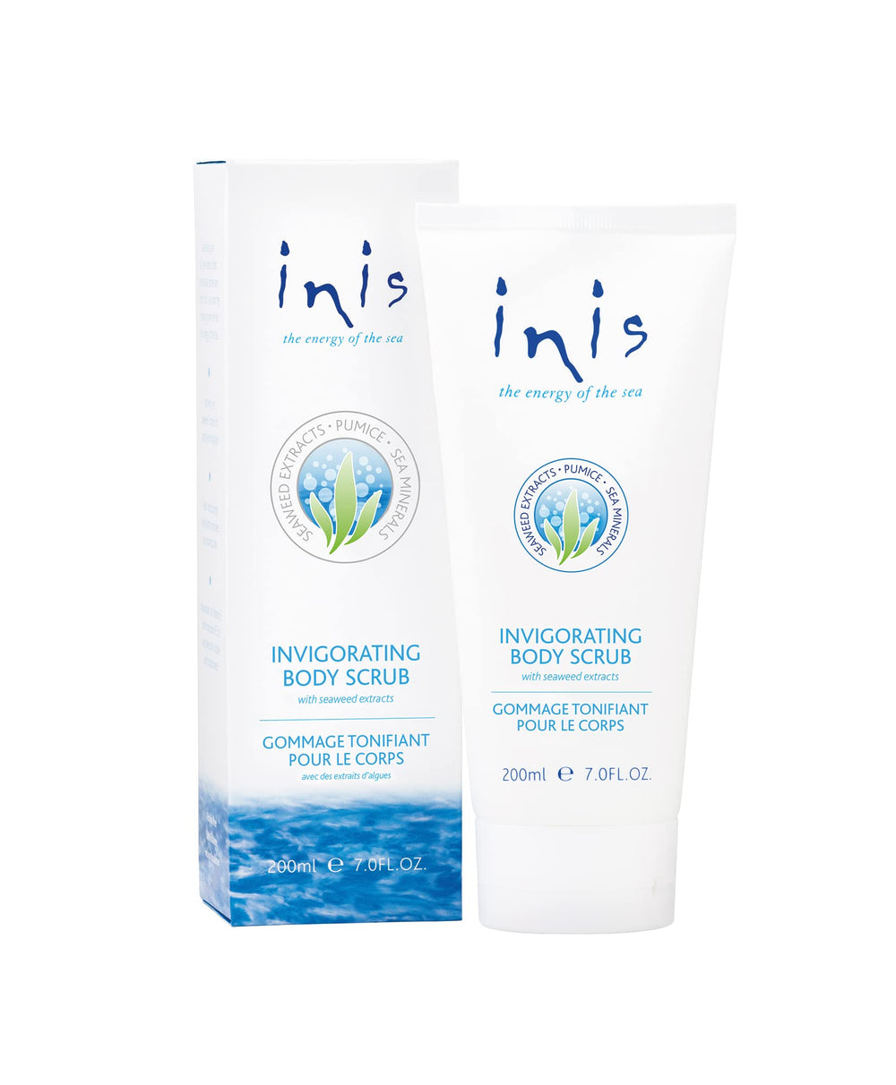 Inis exfoliante corporal aroma: experiencia vigorizante para la piel.