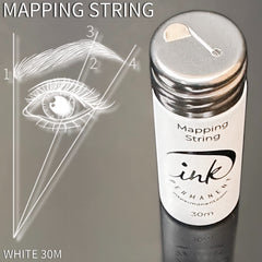 Ink Permanent fil tracage pré-encré blanc pour traçage rapide et fiable.