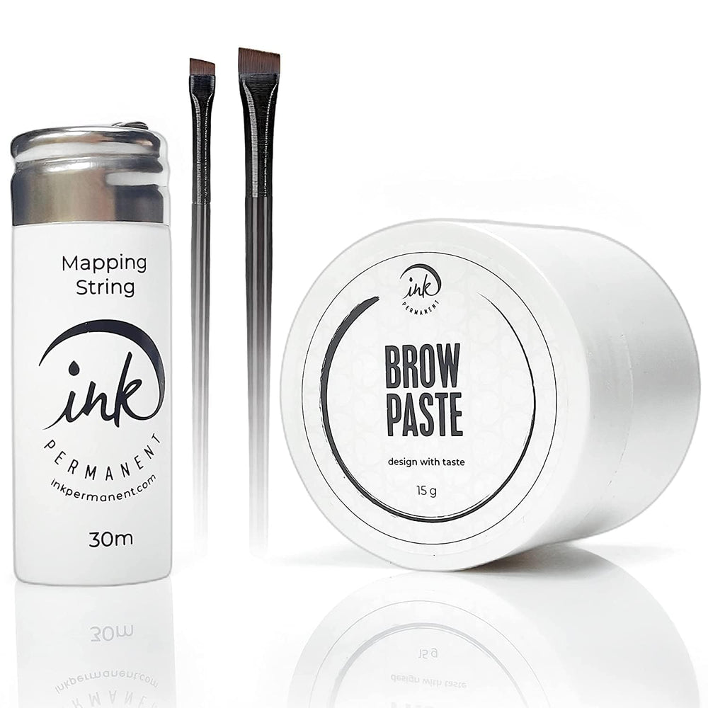 Ink Permanent kit mapeo cejas para trazos precisos y simetría