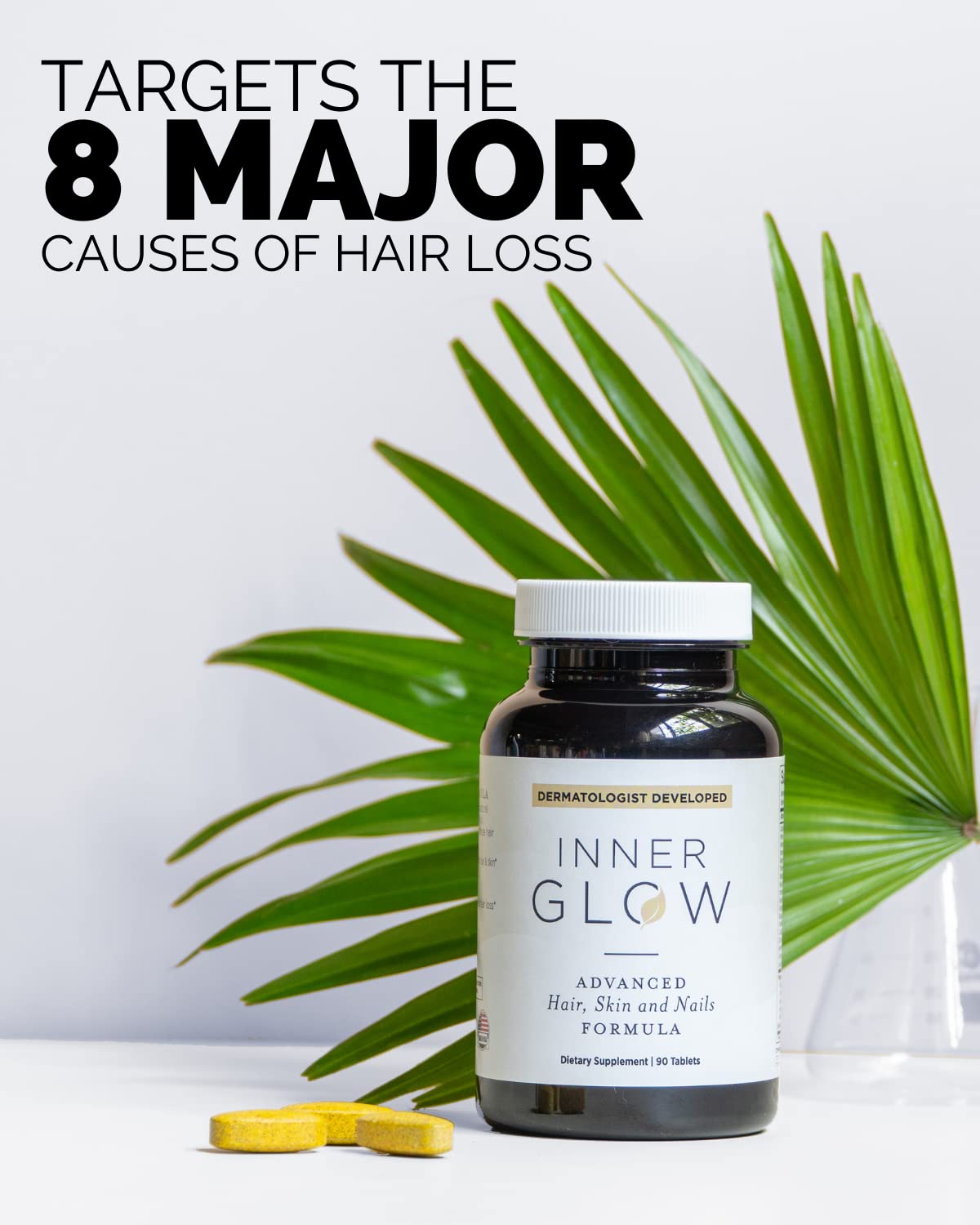 Inner Glow – cheveux plus épais près des racines, effet potentiel