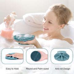 InnerNeed cepillo corporal silicona con superficie suave para exfoliación diaria en la ducha.