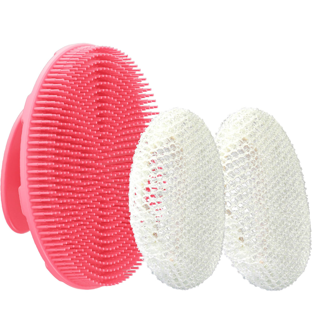 INNERNEED cepillo corporal silicona suave para limpieza diaria en la ducha
