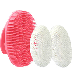 INNERNEED cepillo corporal silicona suave para limpieza diaria en la ducha
