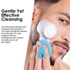 Innerneed cepillo silicona anti-resbalante para un agarre estable durante la limpieza