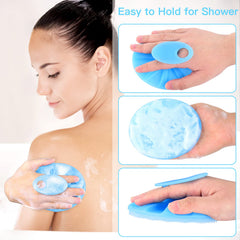 INNERNEED higiene-duradera cepillo de silicona con limpieza rápida.