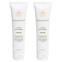 INNERSENSE I Create Curl Memory Gel frente del envase, hidratación y memoria de rizos.